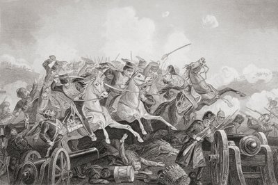 Der Angriff der Leichten Brigade, 1883 von English School
